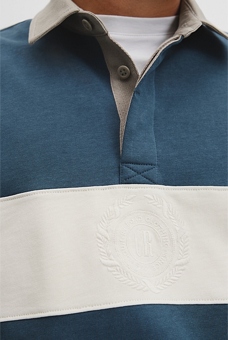 Australian Cotton Panel Rugby Polo
