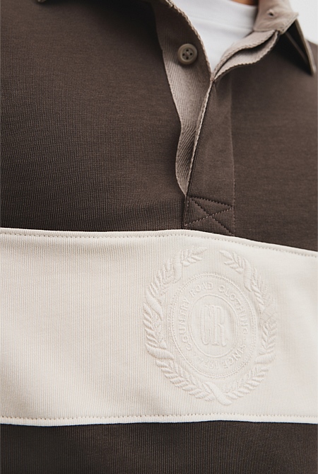 Australian Cotton Panel Rugby Polo