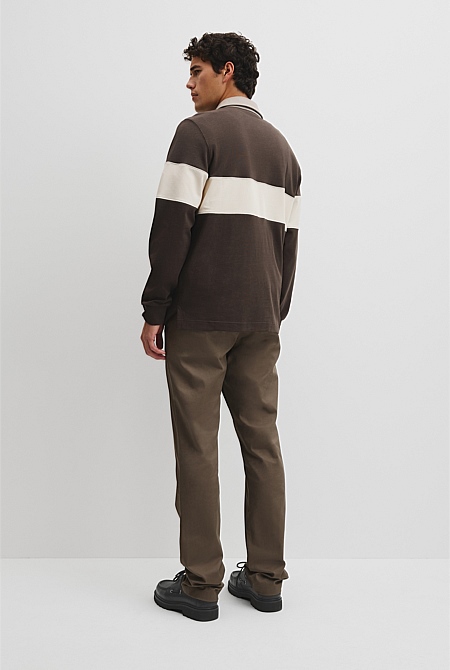 Australian Cotton Panel Rugby Polo