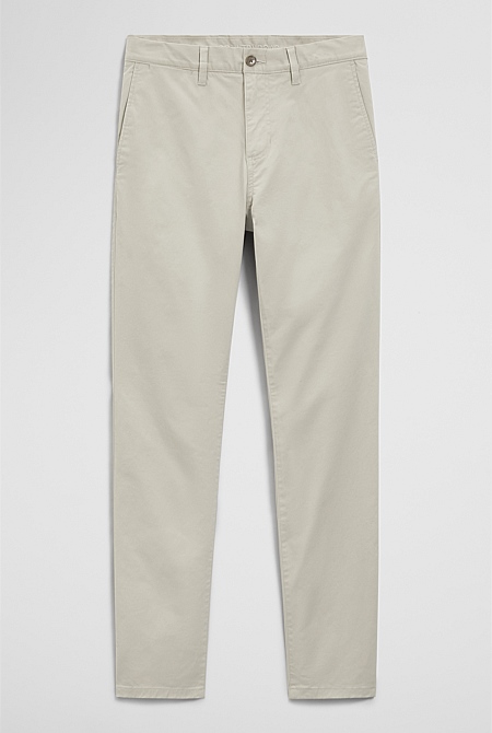 Australian Cotton Tapered Fit Stretch Chino Australian Cotton Tapered Fit Stretch Chino