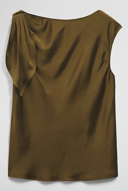 Tie Shoulder Top Tie Shoulder Top