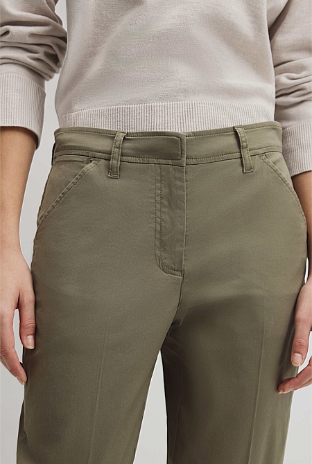 Australian Cotton Essential Twill Pant
