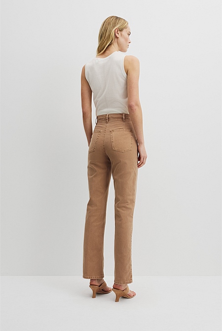 Refined High Rise Slim Jean