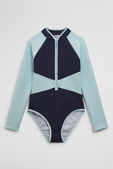 Teen Long Sleeve Spice Swimsuit Teen Long Sleeve Spice Swimsuit