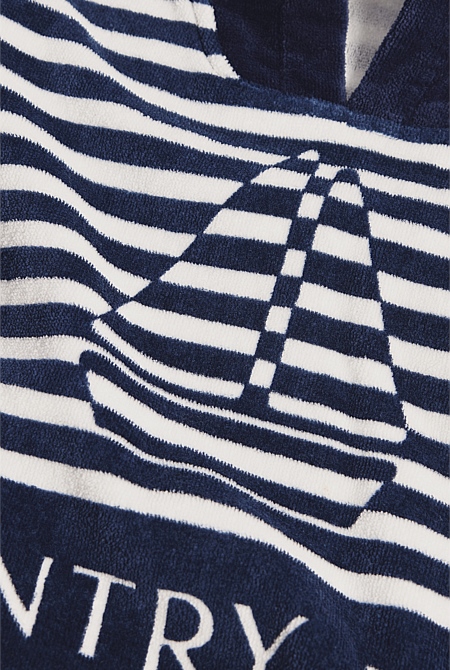 Logo Swim Poncho
