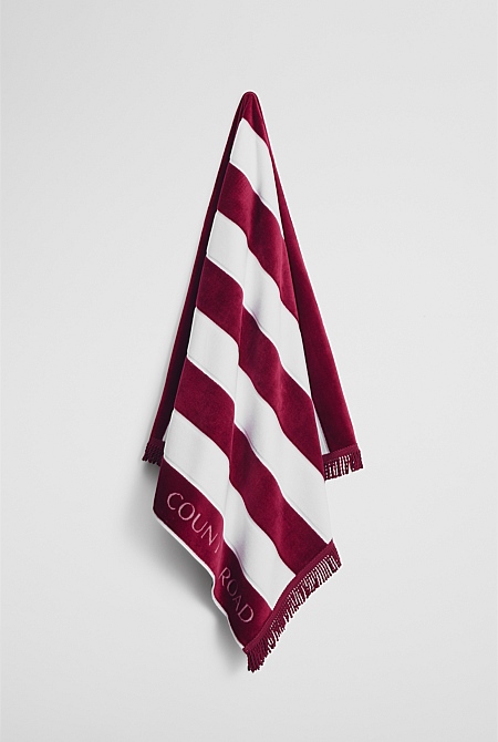 Beau Australian Cotton Beach Towel