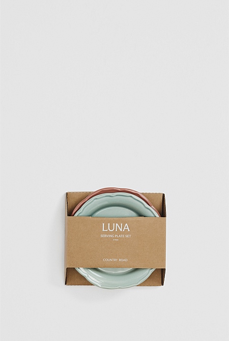 Luna Serving Plate Set Of 3