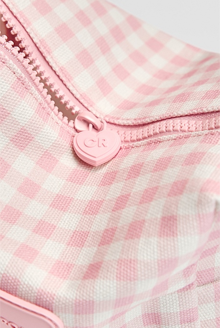 Gingham Wash Bag