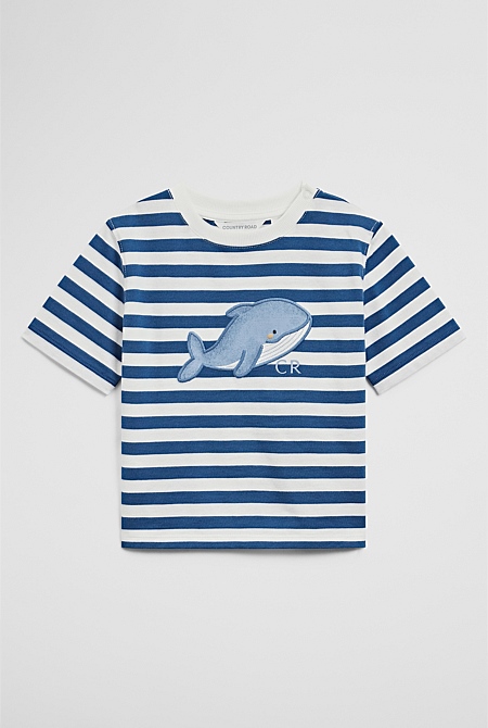 Relaxed Fit Whale T-Shirt Relaxed Fit Whale T-Shirt
