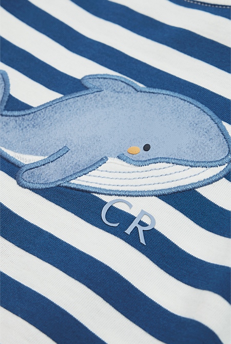 Relaxed Fit Whale T-Shirt