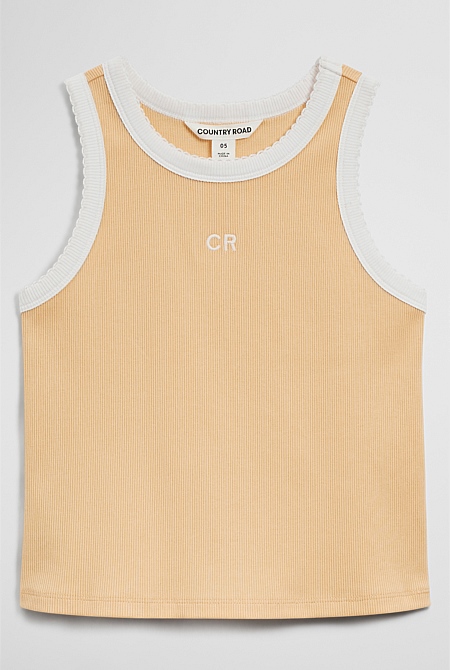 Sleeveless Ribbed Tank Sleeveless Ribbed Tank