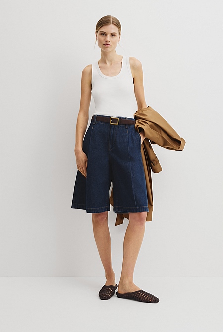 Scoop Neck Rib Tank