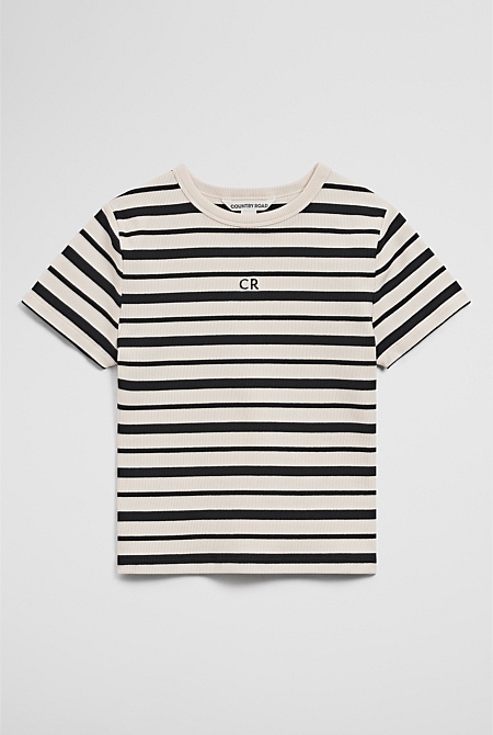 Teen Short Sleeve Rib T-Shirt