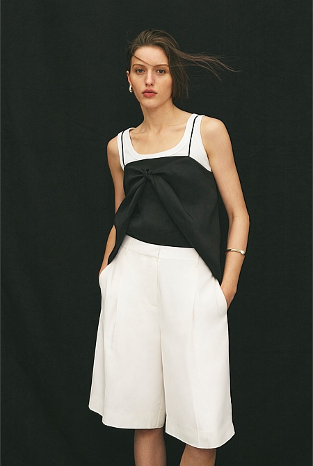 Tie Detail Top Tie Detail Top
