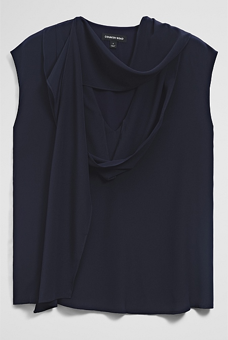 Draped Neck Top Draped Neck Top