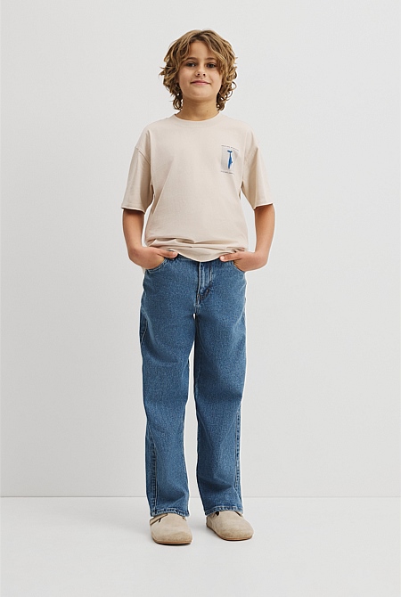 Teen Relaxed Fit Ocean T-Shirt