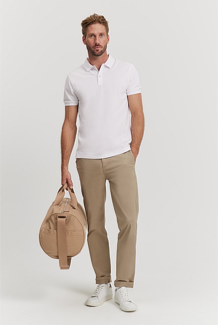 Cotton Pique Polo