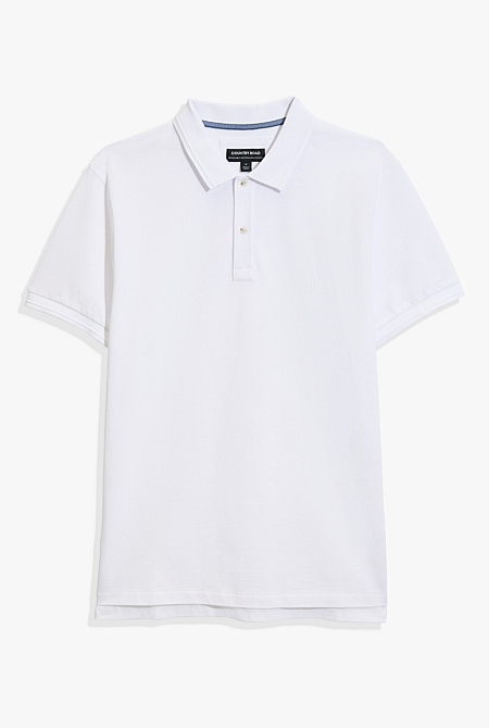 Cotton Pique Polo