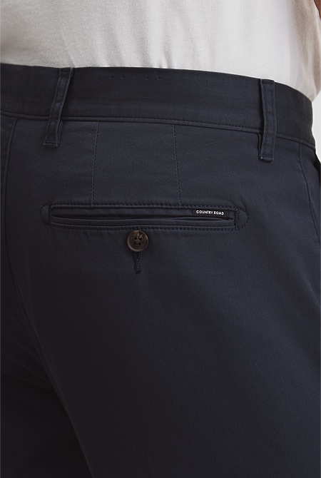 Australian Cotton Tapered Fit Stretch Chino
