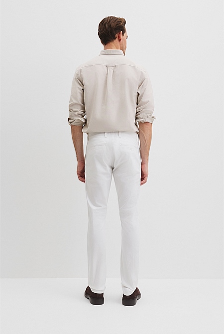 Australian Cotton Slim Fit Stretch Chino