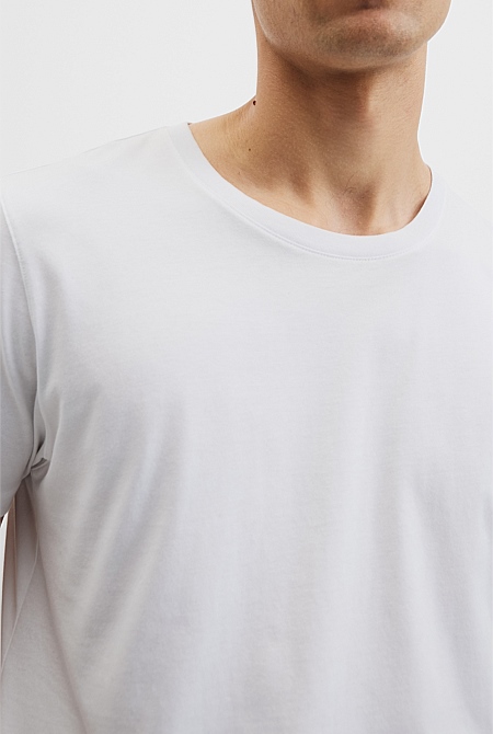 Pima Cotton Crew T-Shirt
