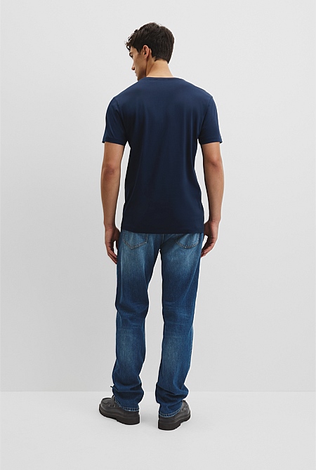 Pima Cotton Crew T-Shirt