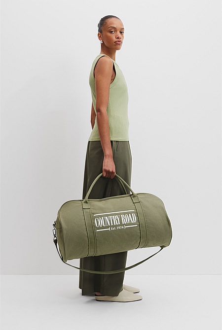 Heritage Zip Canvas Tote