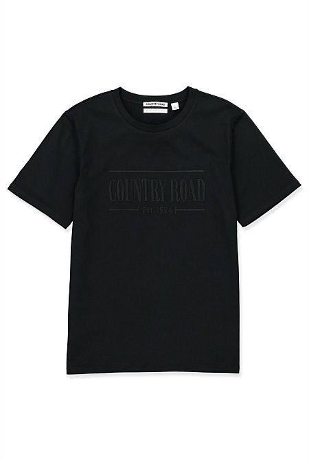 Australian Cotton Heritage Embroidered T-Shirt