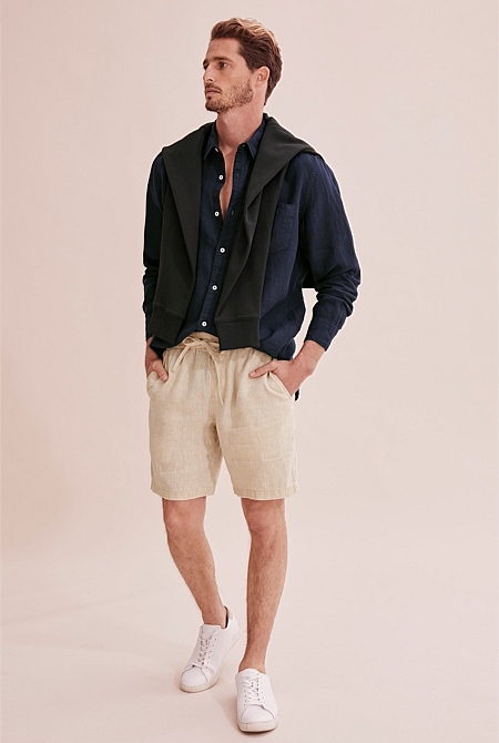 Regular Fit Linen Shirt
