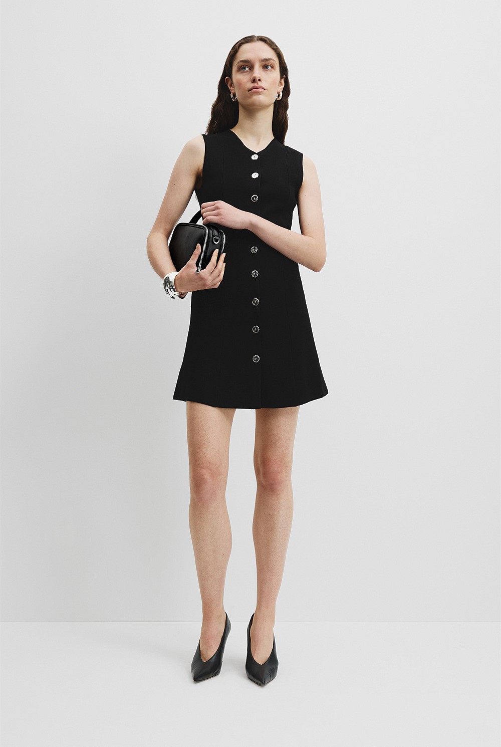 country road compact knit dress Country Road Compact Knit Sculptural Dress