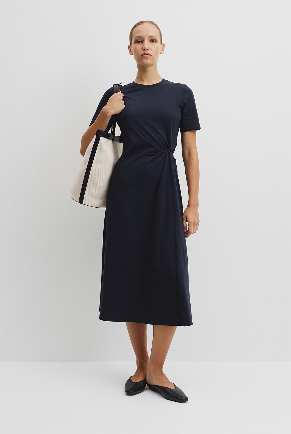 long knit black dress Brianna Sweater in L/XL and hips main image 1