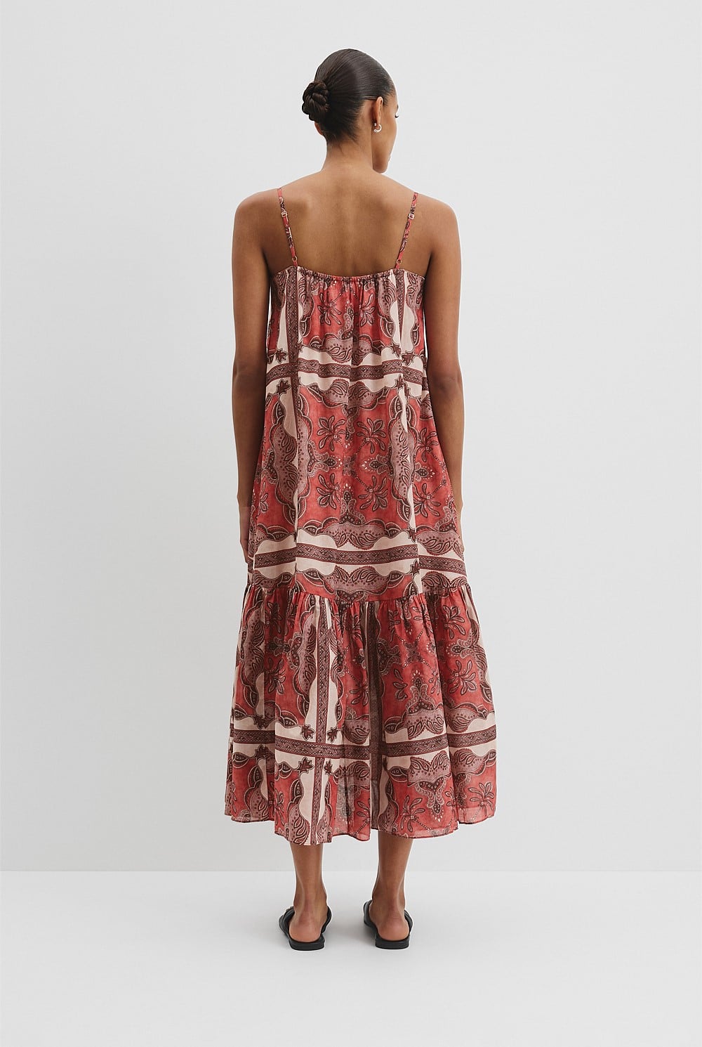 white christmas dresses Cotton Slip – Blackstone Clothing main image 0