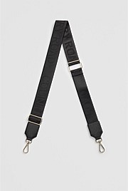 Black nylon 2025 bag strap