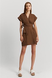 Country road clearance wrap linen dress