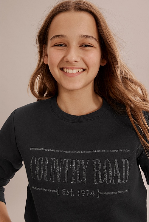 Teen Verified Australian Cotton Heritage Sweat