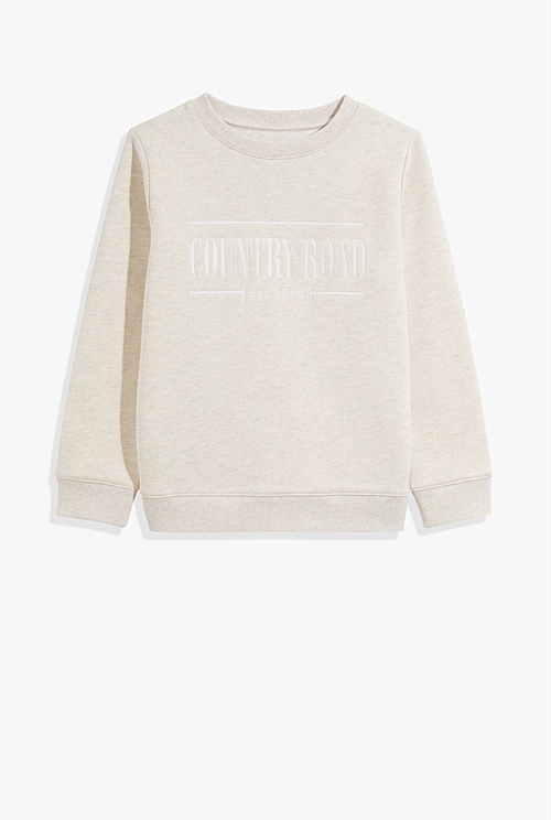 Country road 2025 heritage sweat white