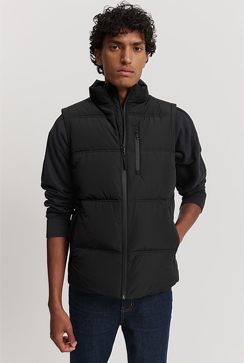 Country road puffer vest on sale