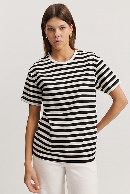 Striped t shop shirt nz