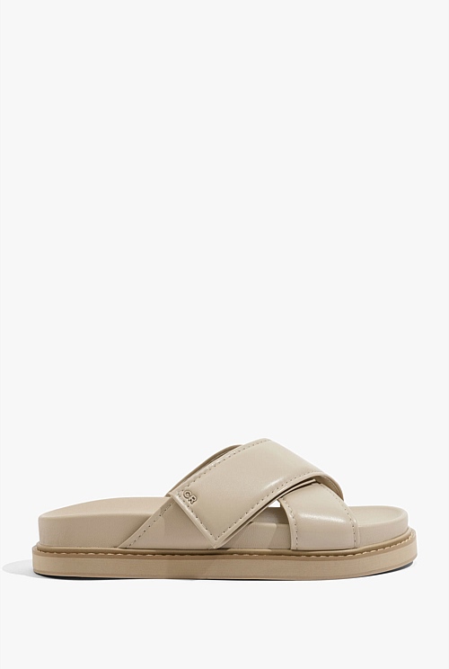 Sand Harlow Slide Sandals Thongs Country Road