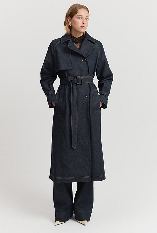 新品未使用タグ付き クラネ CLANE DENIM CAPE COAT ブラック 極美品！タグあり！クラネ CLANE DENIM CAPE COAT ブラック - メルカリ