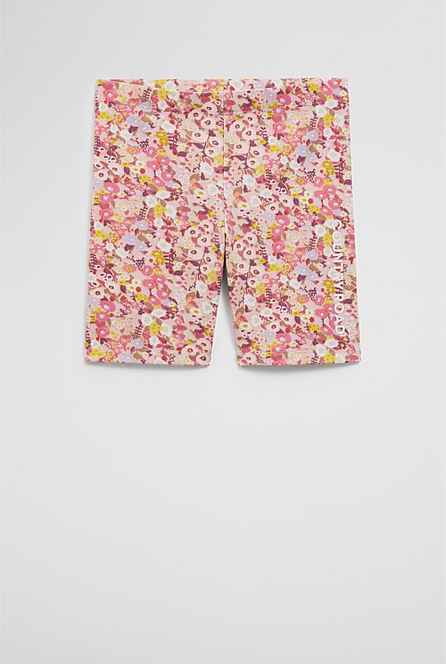 Floral bike shorts sale