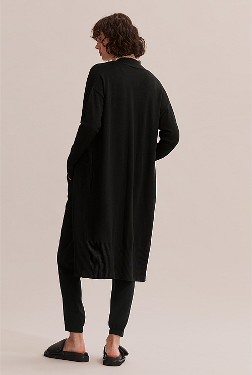 Country road black cardigan clearance