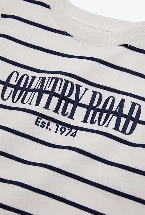 Country road heritage online sweat white