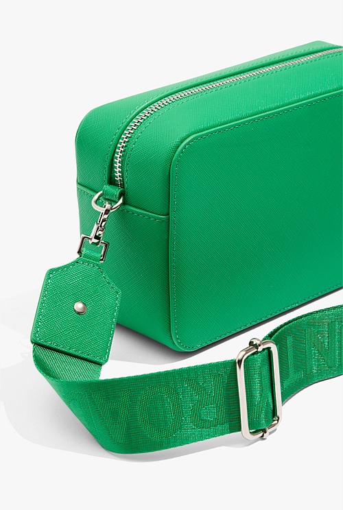 Jewel Green Branded Camera Bag Bags Country Road