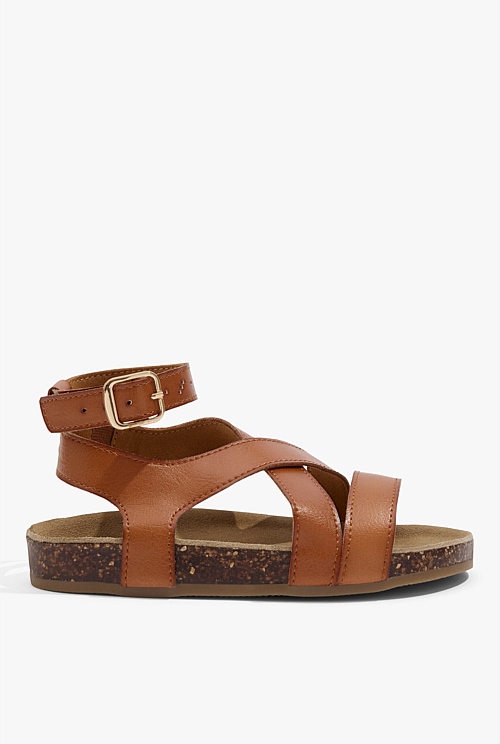 Tan Crossover Sandal Accessories Country Road