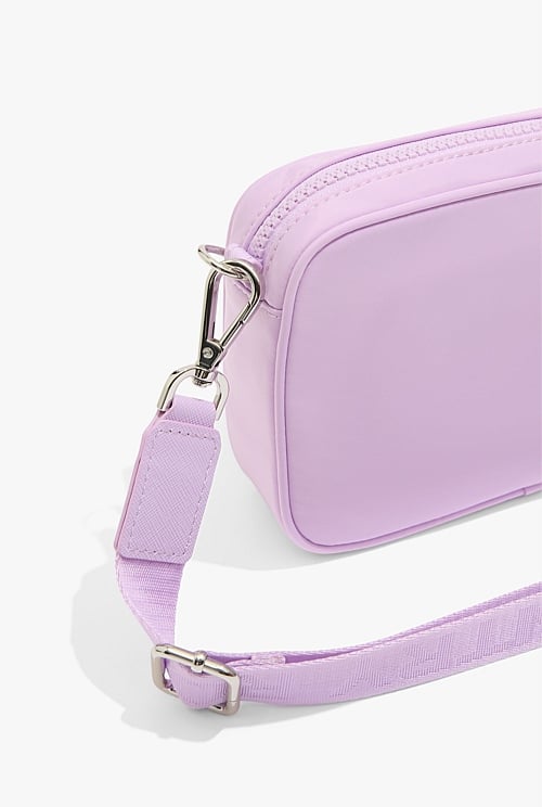 Recycled Polyester Mini Soft Crossbody Bag