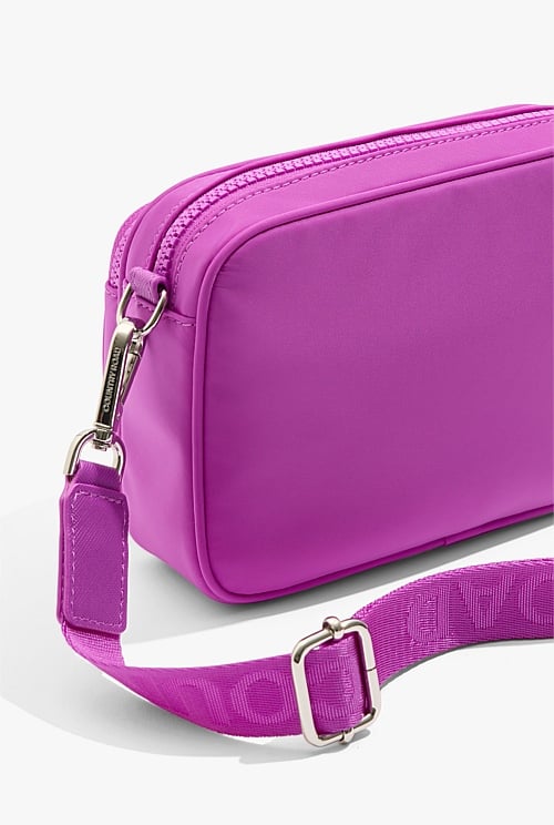 Recycled Polyester Mini Soft Crossbody Bag