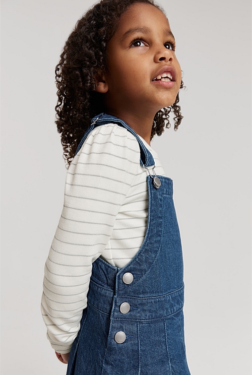 Country road 2025 denim pinafore